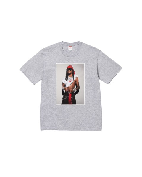 Supreme Playboi Carti Tee Heather Grey