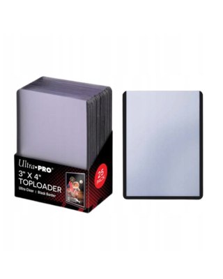 Toploader Regular Black 3x4 25 szt. Ultra Pro