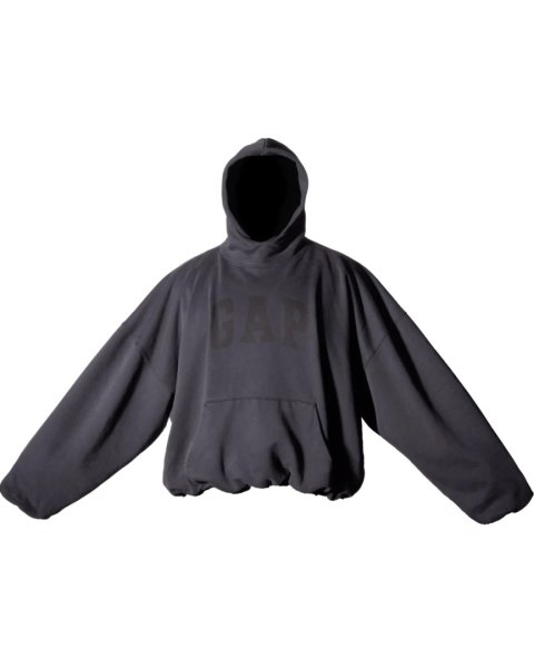 Yeezy Gap Engineered by Balenciaga Dove Hoodie Washed Black Los Angeles Archives