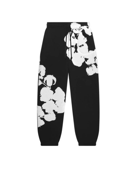 Denim Tears Biggie Cotton Wreath Sweatpants Black