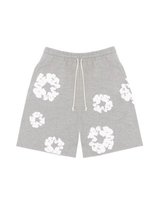 Denim Tears The Cotton Wreath Shorts Grey