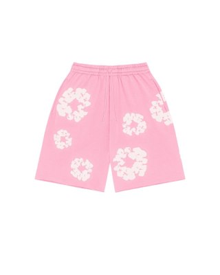 Denim Tears The Cotton Wreath Shorts Pink