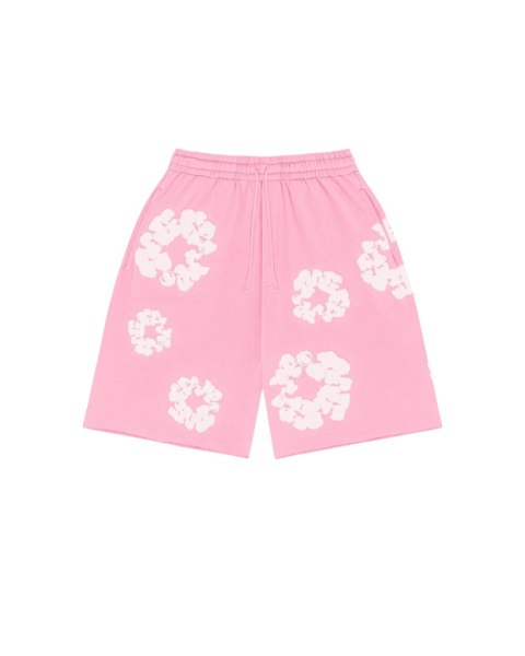 Denim Tears The Cotton Wreath Shorts Pink