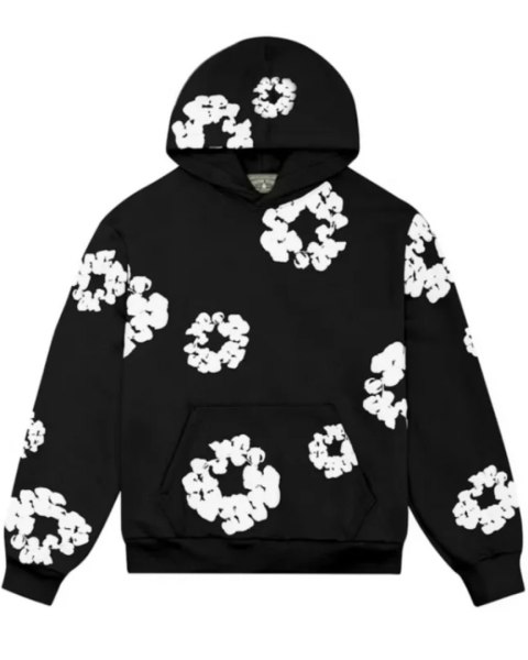 Denim Tears The Cotton Wreath Sweatshirt Black