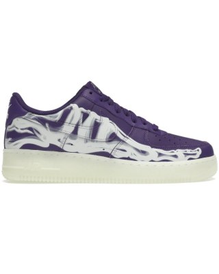 Nike Air Force 1 Low '07 QS Purple Skeleton Halloween (2021)