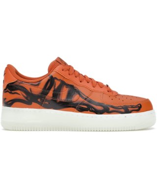 Nike Air Force 1 Low Orange Skeleton Halloween (2020)